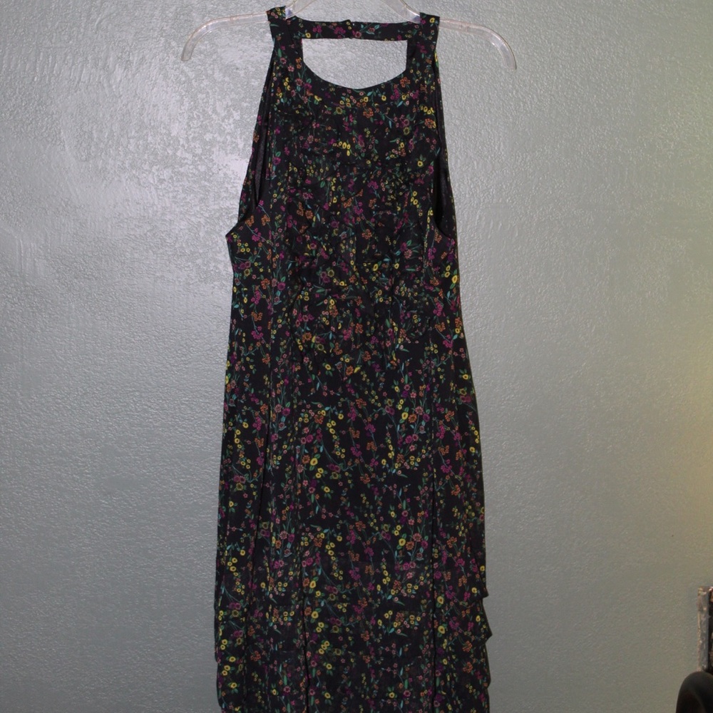 Black Floral Dress
